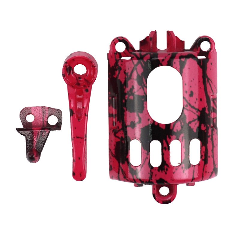 Coque supérieure transparente pour tondeuse à cheveux série Wahl 8591/8148, couvercle supérieur Transparent, g0402: Motor Shell Red