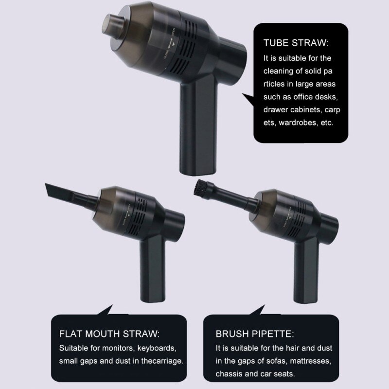 Pet Handheld USB Charging Powerful Vacuum Cleaner Rechargeable Pet Hair Vacuum Cleaner Portable Home Pet Hair Vacuum Cleaner