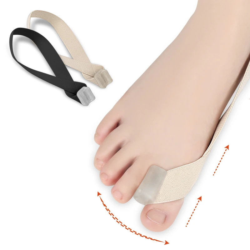 1PC Hallux Valgus Korrektor Eine Seite Daumen Valgus Korrektor Spannung Gurt Schmerzen Linderung Toefinger Separator Zehen Haarglätter Werkzeug