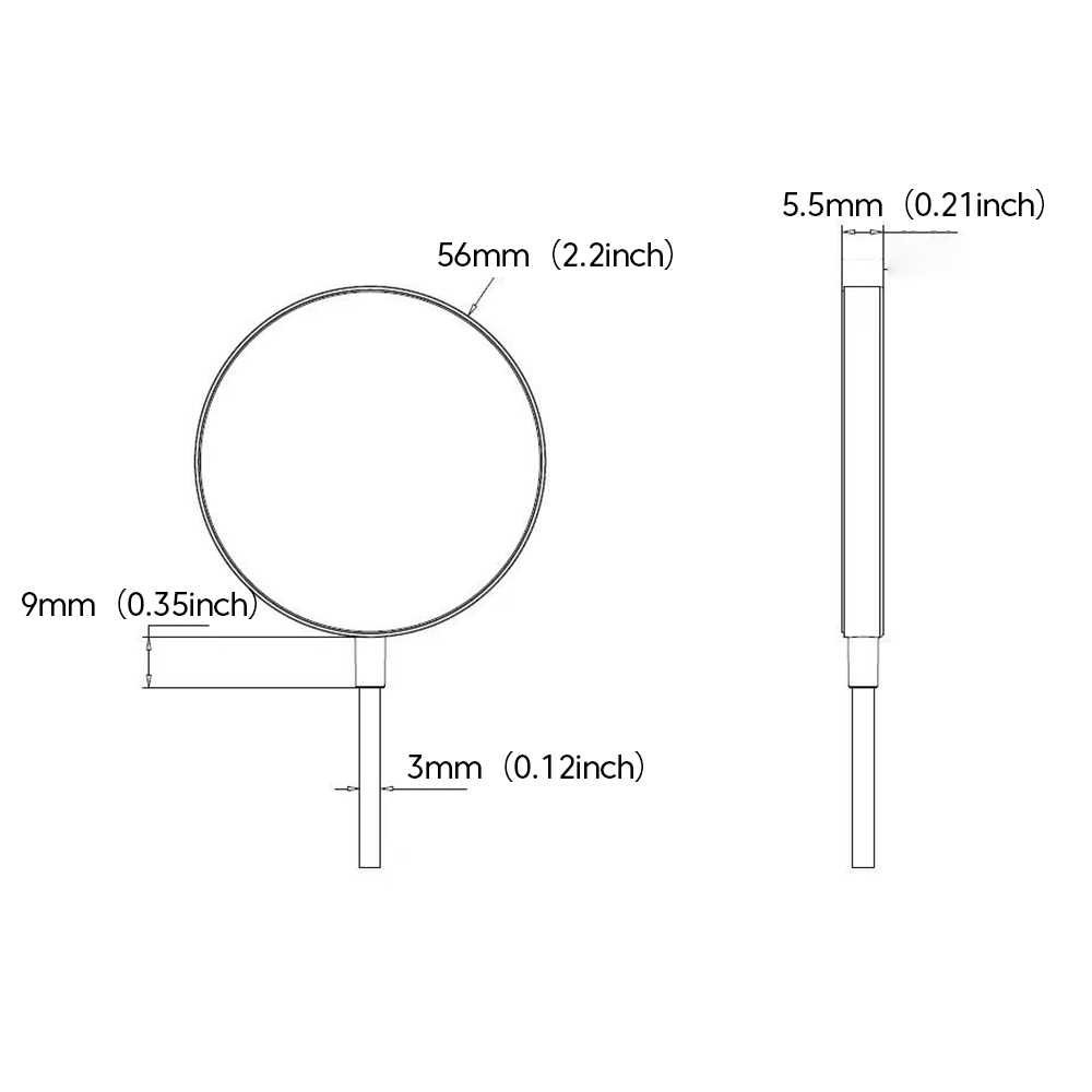 15W Magnetic Wireless Chargers For iPhone 16 15 14 13 12 11 Pro Max 1m Fast Charging Qi Wireless Pad For Airpods Charger Adapter