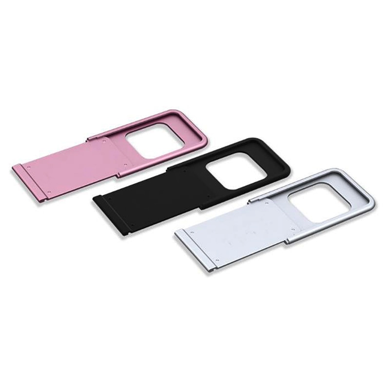 Funda de Metal para Webcam, funda para lente de teléfono, Protección de Privacidad, obturador para Smartphone, portátil, Protector de cámara, Protector de lente, pegatinas