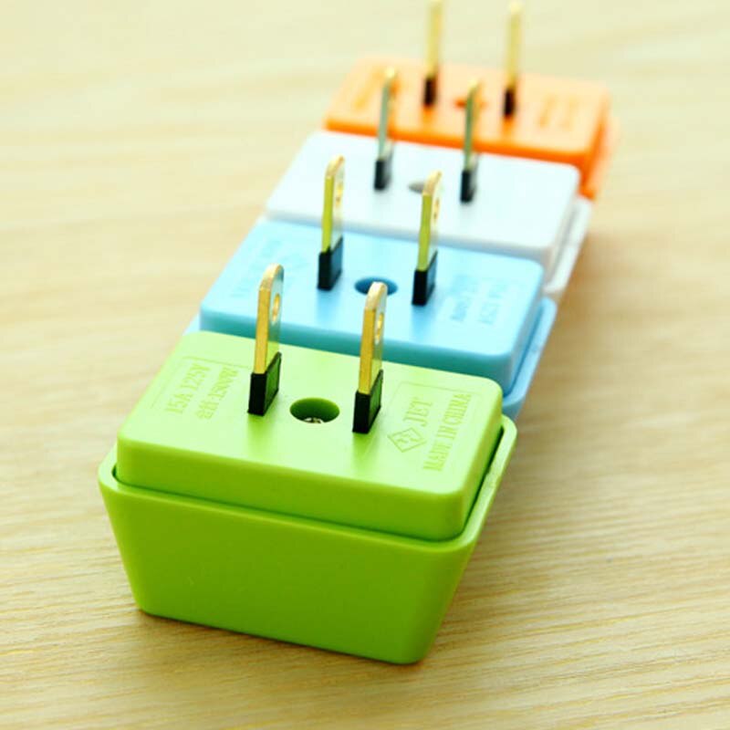 1Pcs Electrical Sockets Converter Plug Board Home Wireless Sockets For Sofa Gap Random Color
