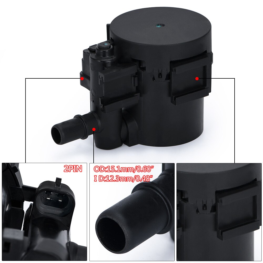Vapor Canister Purge Vent Solenoid Valve EVAP 25932571 for 03-10 GMC Cadillac Hummer Chevy Silverado Suburban Tahoe WLR-VPS02