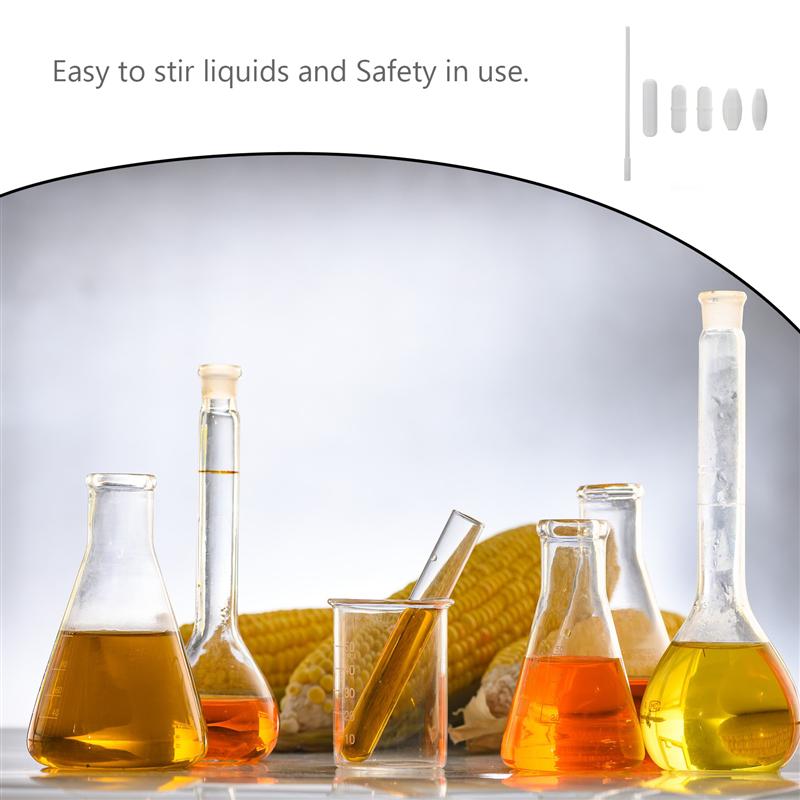 1 Set Magnetic Stirrers Kit Mixer Bars Stirring Bars Spin Bars