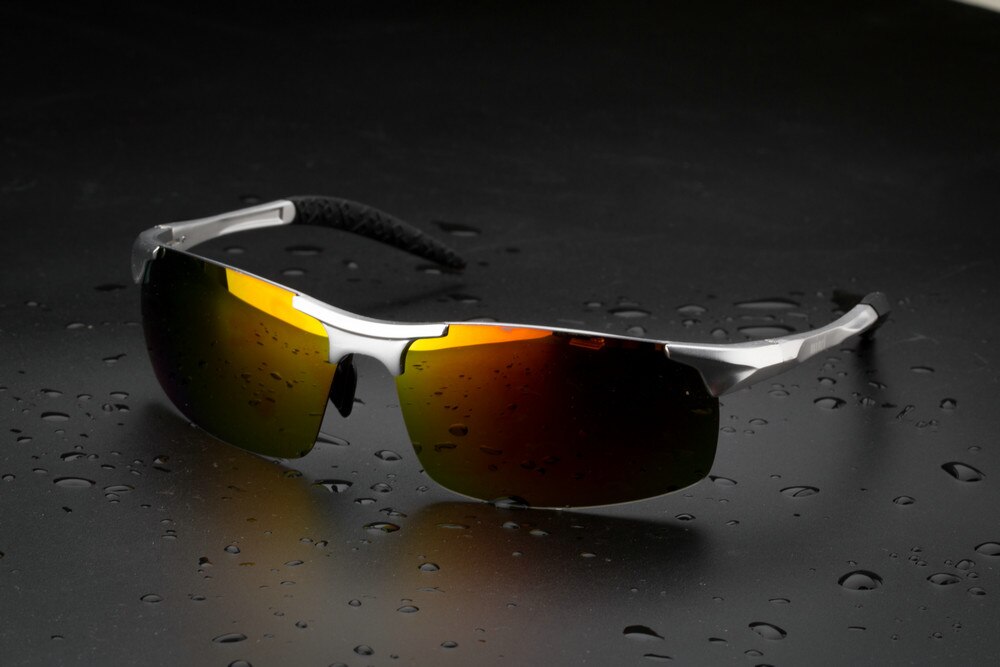 Männer Aluminium Magnesium Sonnenbrille Polarisierte UV400 Sonnenbrille Neue Männliche Brillen Sonnenbrillen Für Männer FML