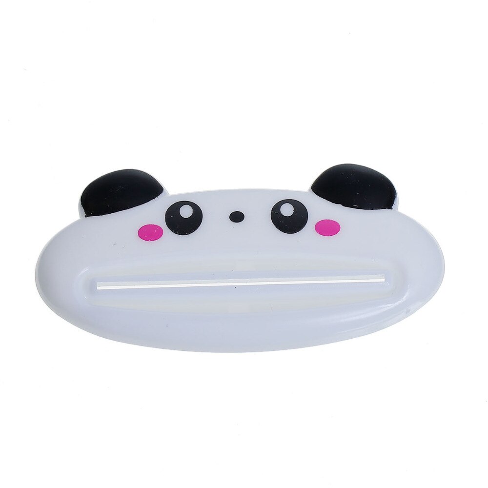 Plastic Cartoon Toothpaste Dispenser Cleanser Squeezer Extruder Bathroom Accessories Piggy / Frog / Bear / Panda 1pc