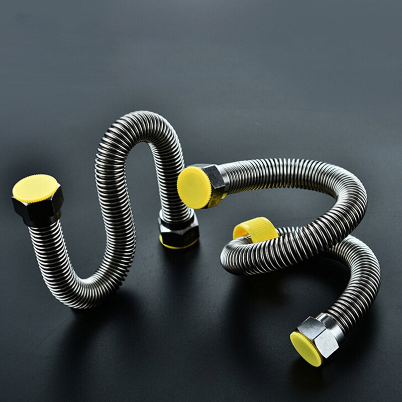 Basin Toilet Water Plumbing Hose Bathroom Heater Connect Pipes Lexible Shower Hose Heater Hose Replace Pipe