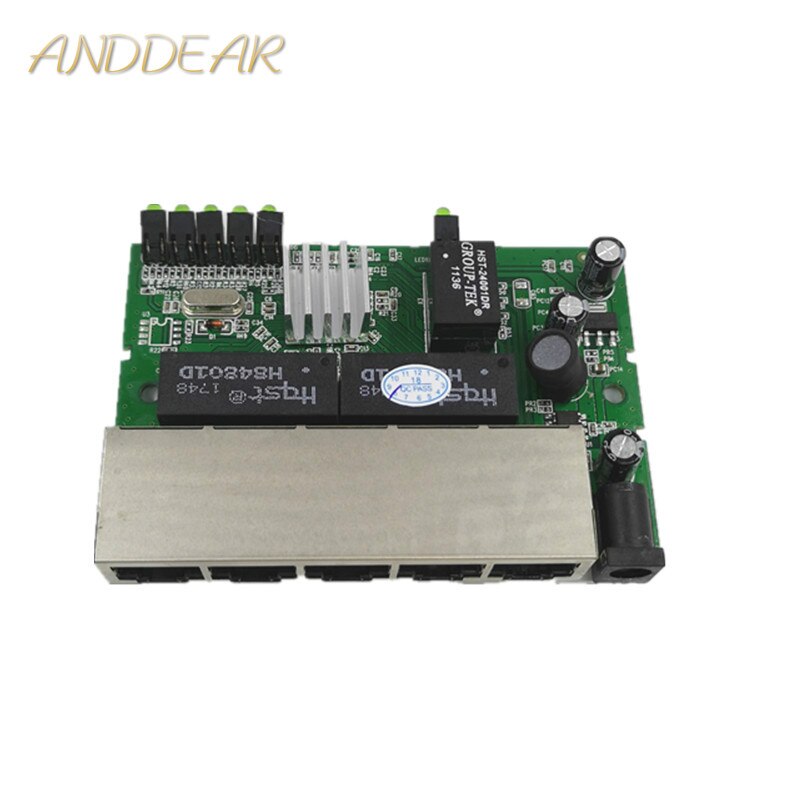 OEM 5 Port Gigabit Ethernet Switch module network switches module 10/100/1000mbps US EU plug switch lan combo