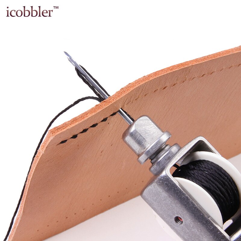 DIY Shoe Repair Leather Supplies Craft with Needle Waxed Thread Leathercraft Accessories Stitching Awl Tool Kit Sewing Machine