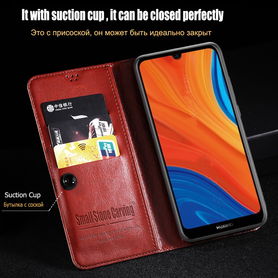 Caso carteira para honra 9c caso 6.39 "flip couro livro caso para huawei honor 9c 9 c AKA-L29 saco honor9c coque com suporte de cartão