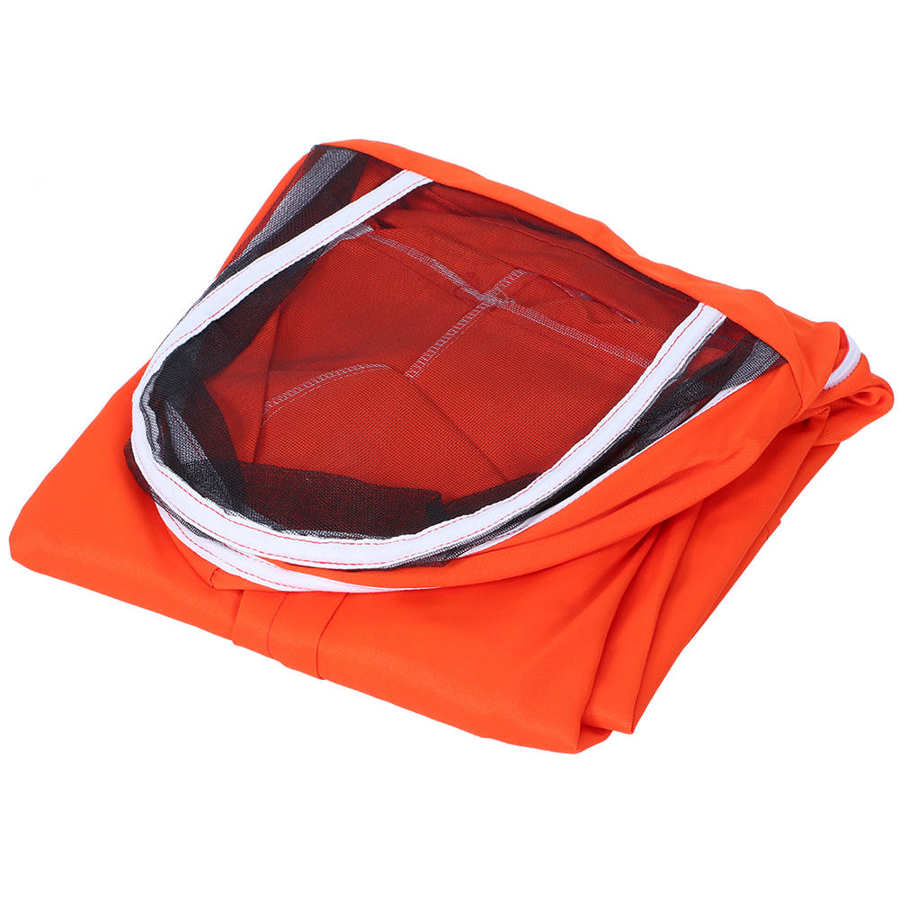 Orange Beekeeper One-Piece Bee Suit Beekeeping Protective Clothes Beekeeping Equipment Beekeepers Supplies