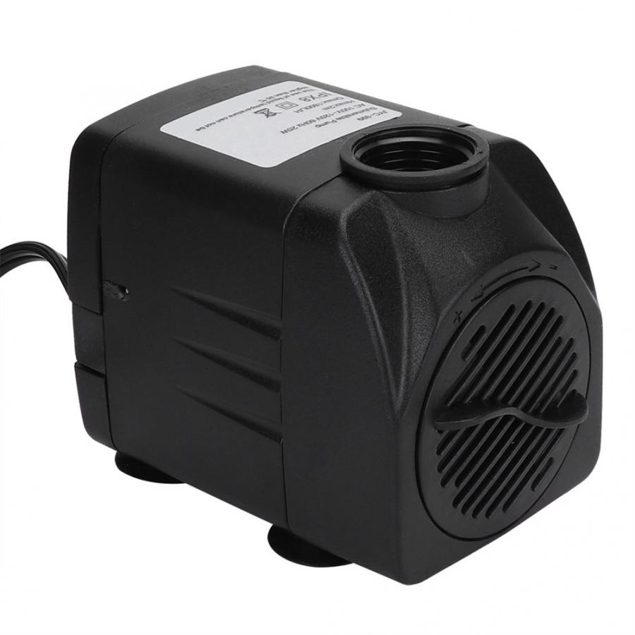 25W Pond Fountain Water Suction Pump Miniature Submersible Pump US 100-120V Pool Garden Fish Aquarium Water Pump
