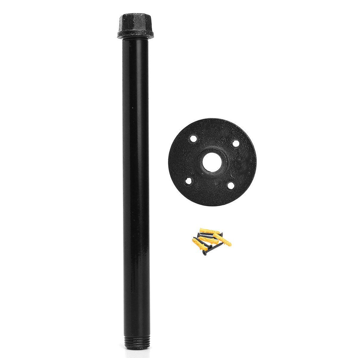 160mm/260mm Retro Black Iron Industrial Pipe Shelf Bracket Mounting Bracket Holder Storage Holders Racks Home Decor