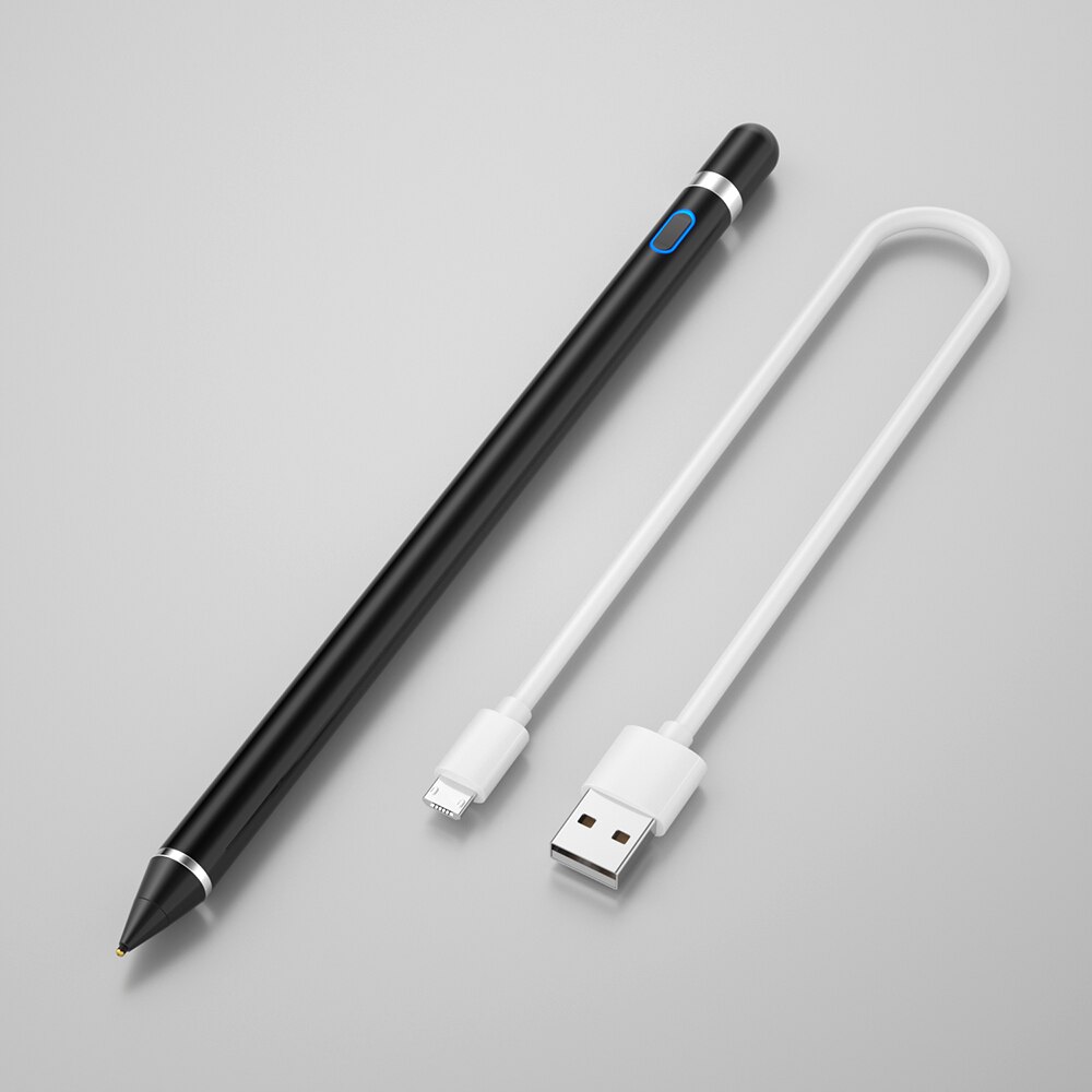Active Stylus Pen Touch Pen For Ipad Apple Laptop Touched Screen Surface Pen for Samsung Tablet Drawing Pen Capacitive Pen: black