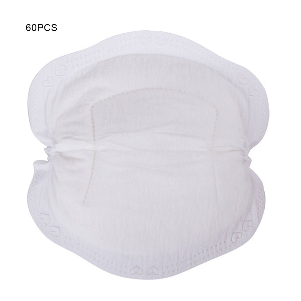 Maternal Disposable Breast Pads Soft And Breathable Inner Layer Touch Is Silky Soft And Smooth 3D Three-Dimensional 60 Pcs