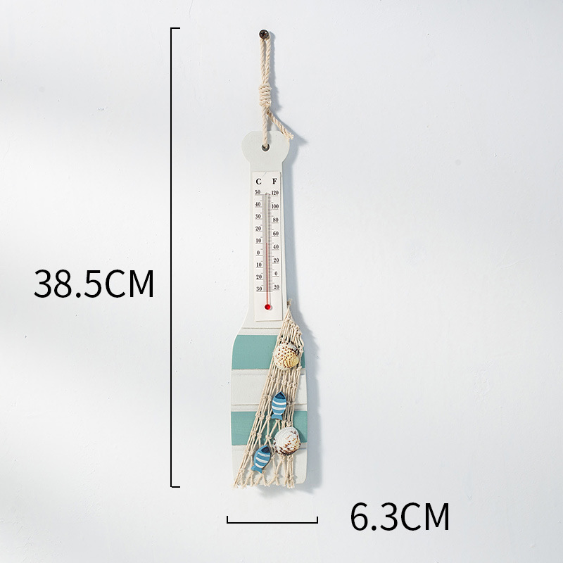 Colgante de estilo mediterráneo de peces de madera, arte de pared, artesanías Vintage, decoración del hogar, accesorios de adorno de tema náutico: K