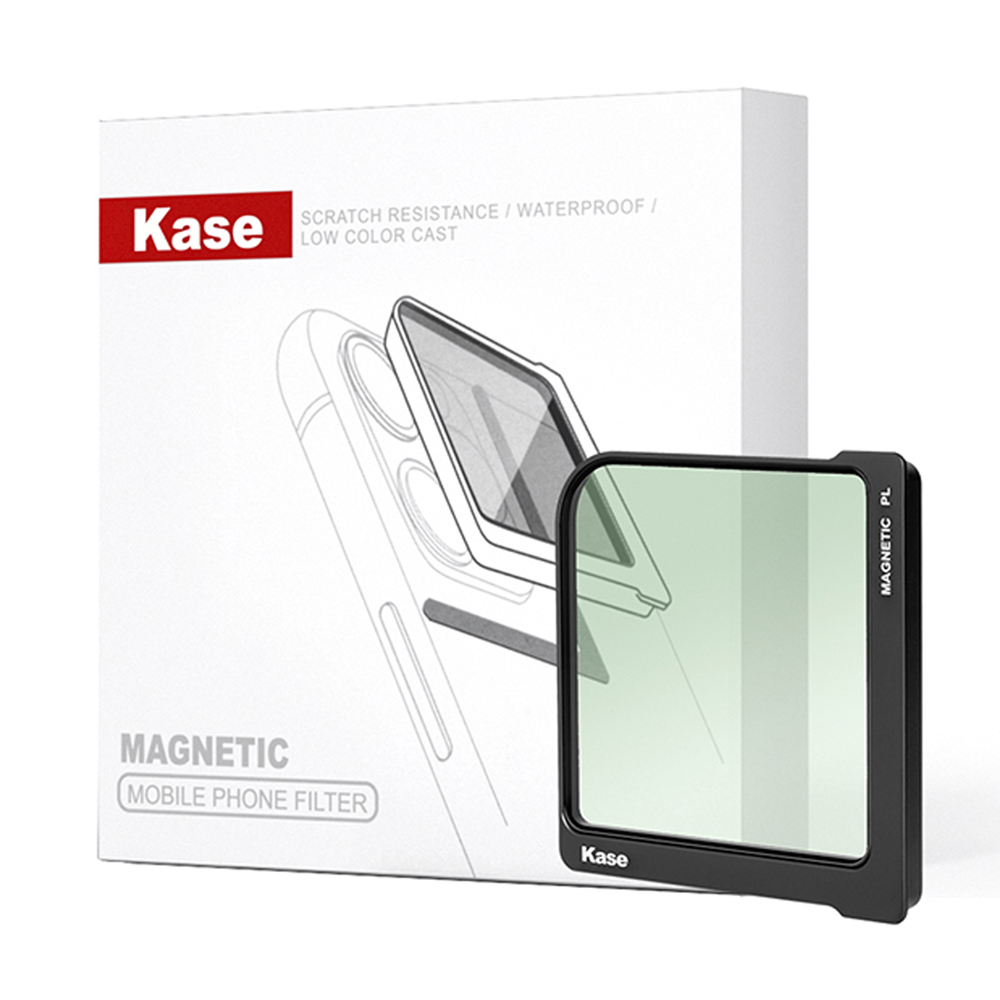Kase Mobiele Telefoon Magnetische Vierkante Cpl Filter, smartpone Circulaire Polarisator Filter Voor Iphone 13 12 11 8 7 Xr X Xs, Samsung Xiaomi