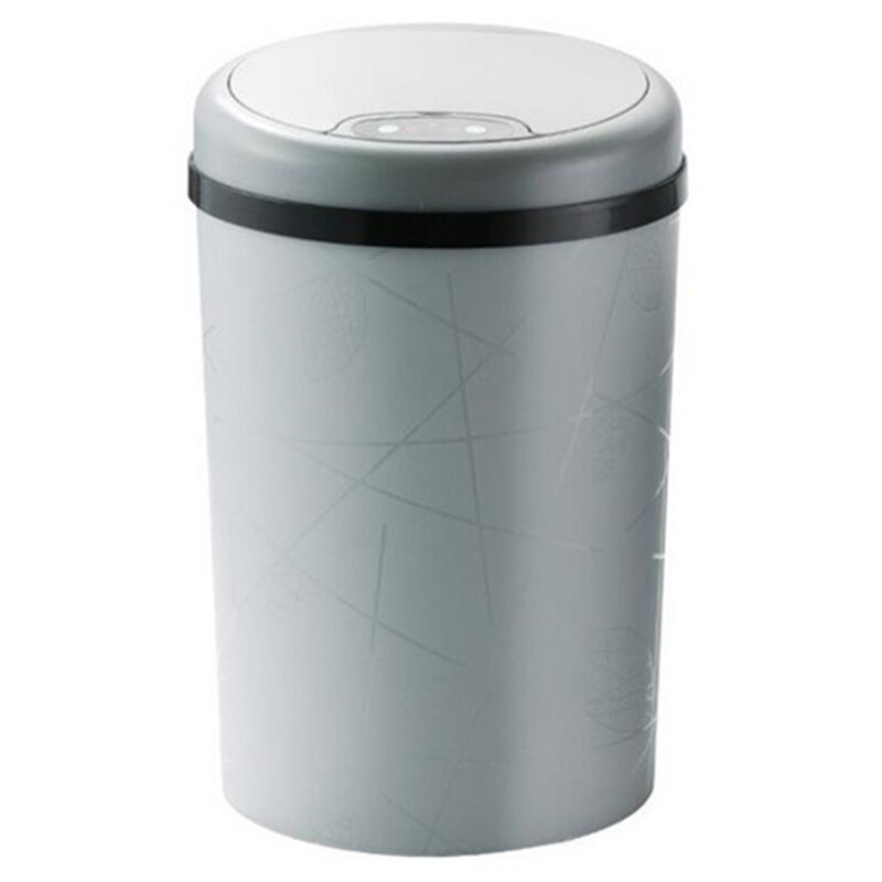 13L Automatic Sensor Dustbin Smart Sensor Trash Can Induction Waste Bin PP Plastic Eco-Friendly Dustbin Household Trash Bin: Default Title