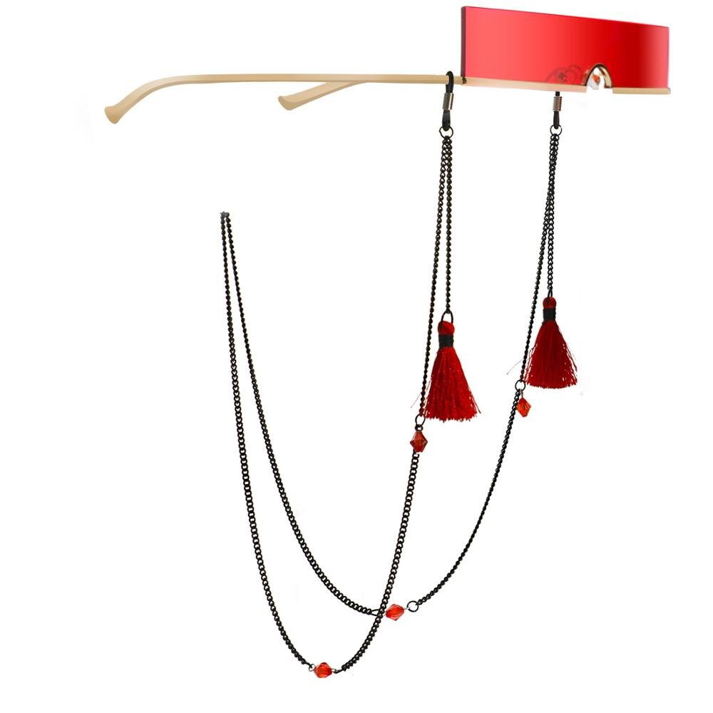 thumbnail image 2 of High-end Eyeglass Chain Colorful Glass Beads Chains Anti-slip Eyewear 2 of 12