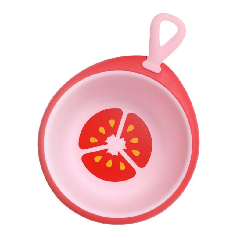 Lavabo Portable en Silicone coloré | Bassin pour bébé, Base épaisse, dessin animé lavabo Portable pour bébé: Rose