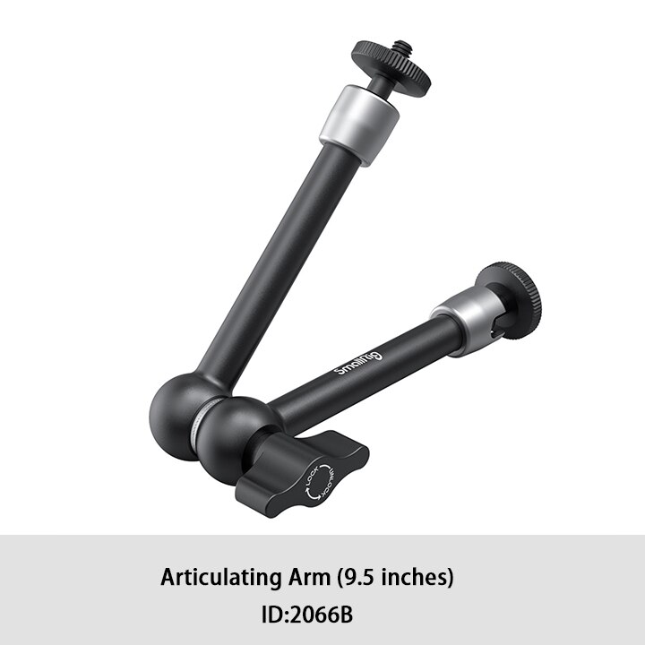 SmallRig Articulating Arm 9.5 inches Adjustable Friction Magic Arm For DSLR LCD Monitor LED Light Camera Accessories 2066: 9.5 inch