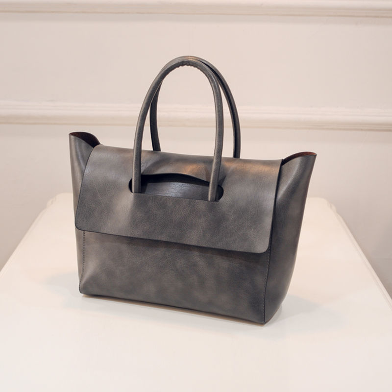 femmes sacs à bandoulière rétro holographique sac à main de femelle Simple luxe Totes offre spéciale: gray