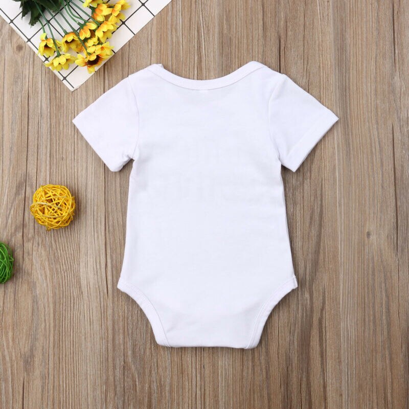 Body en coton pour bébé fille et garçon, combinaison avec lettres, vêtements pour -né,