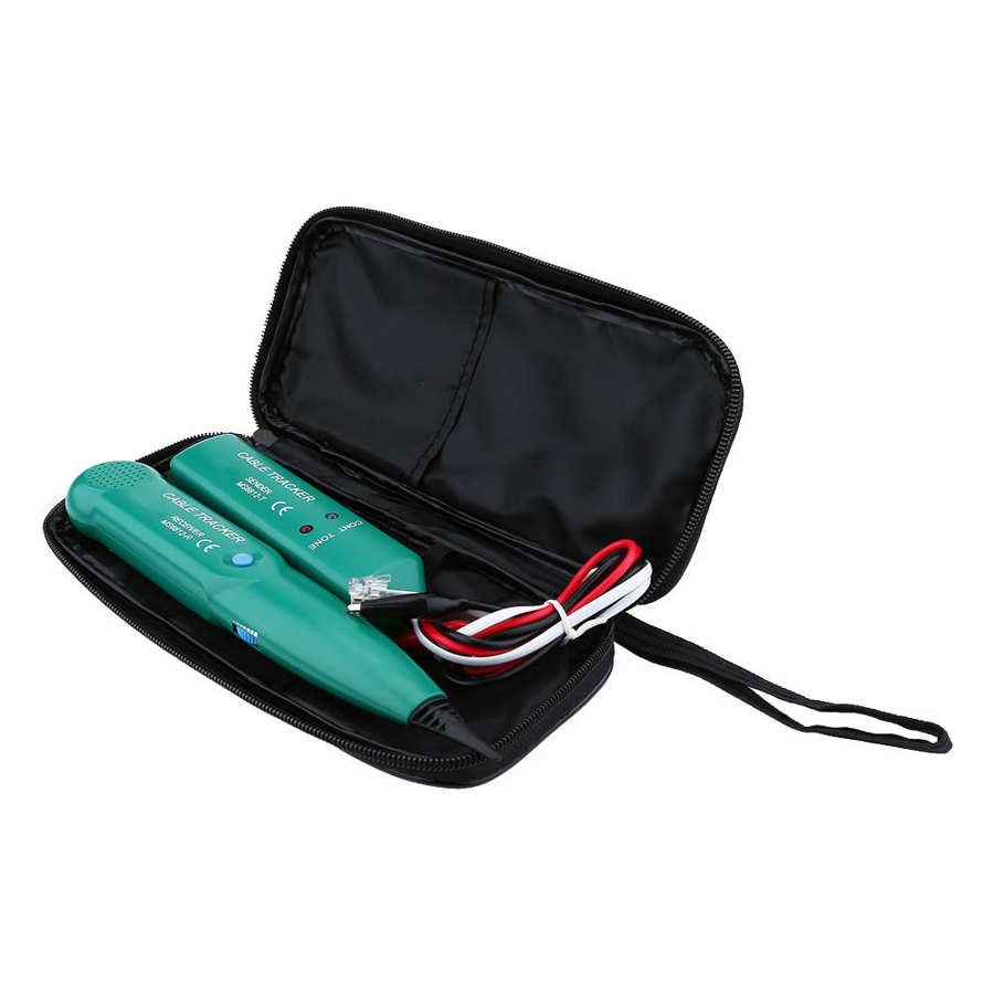 Cable Tracke MS6812 Telephone Wire LAN Cable Tester for UTP STP Cat5 Cat6 RJ45 RJ11 Line Finding Testing