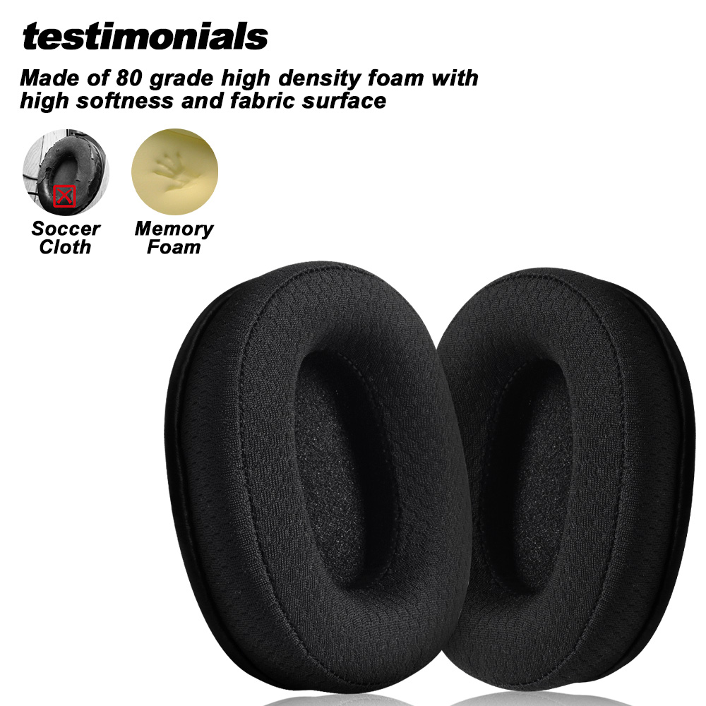 Earphone pads For BASEUS Bowie H1S/H1i/H1 PRO D05 replacement Earpads Mesh cloth Memory Covers Sponge Soft Protein