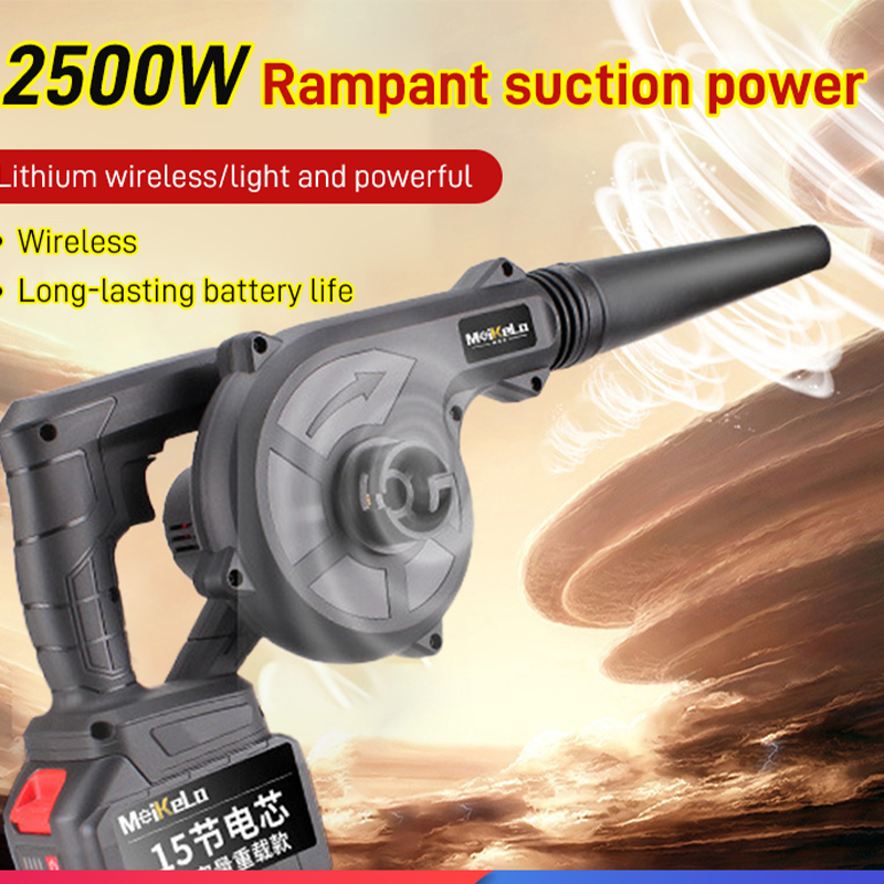 188VF 2 In 1 Electric Vacuum Clean Air Blower Garden Cordless Blower for Dust Blowing Dust Computer Collector For Makita Battery