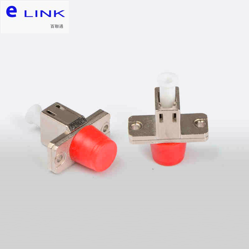 10pcs FC-LC fiber hybrid adapter connector singlemode multimode OM3 OM4 OM5 UPC APC optical fibre coupler ELINK