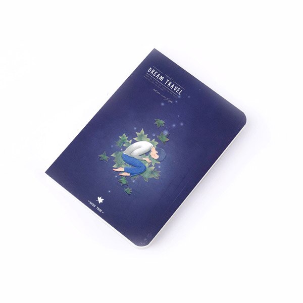 carnet de croquis mignon aquarelle dessin agenda scolaire cahier papier 80 feuilles Noctilucent lumineux bureau fournitures scolaires: Gris clair