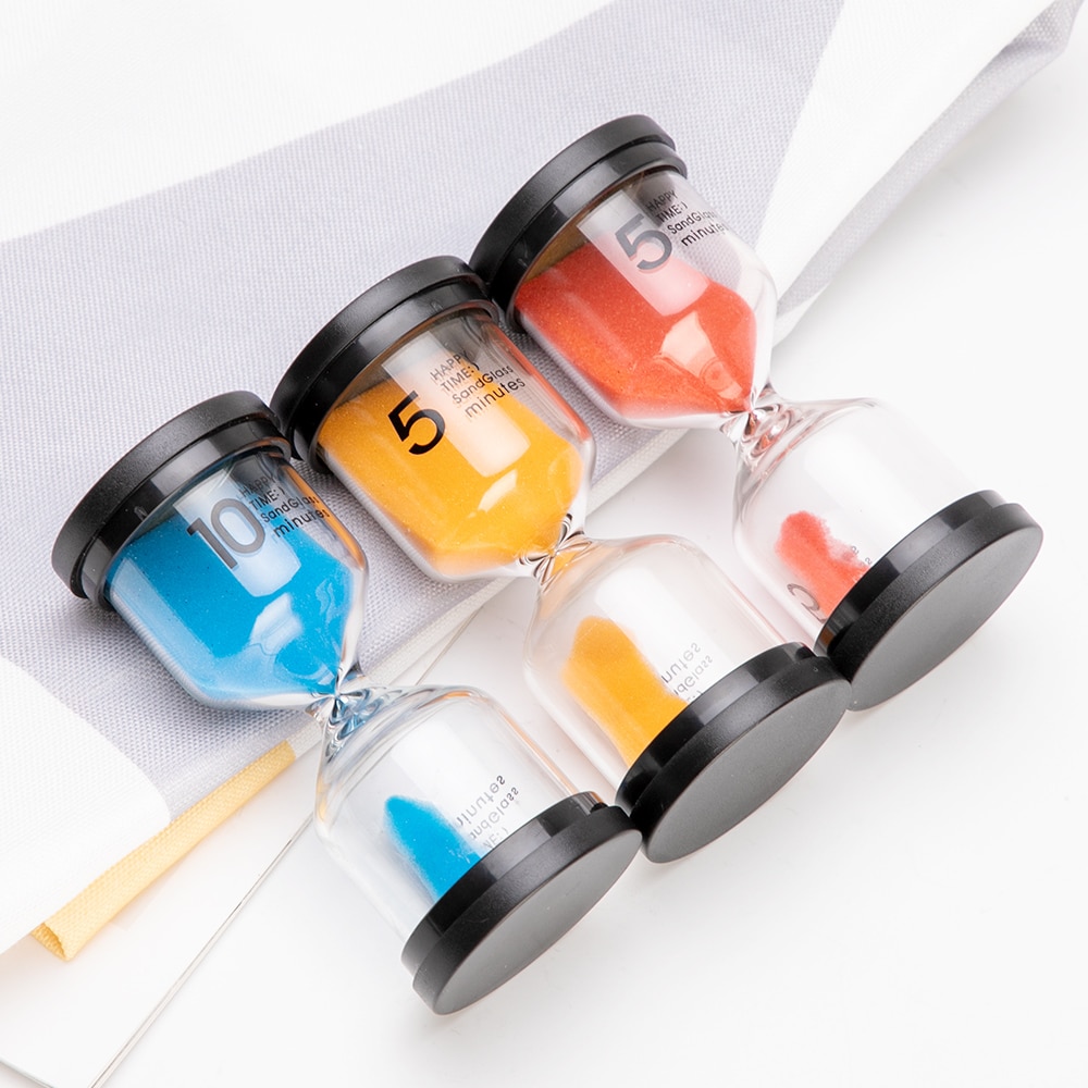 Hourglass 1/3/5/10/15/30 Minutes Timer 60 Minute Sand Watch Clock One Hour 45 Mins Timer Home Decoration Accessories