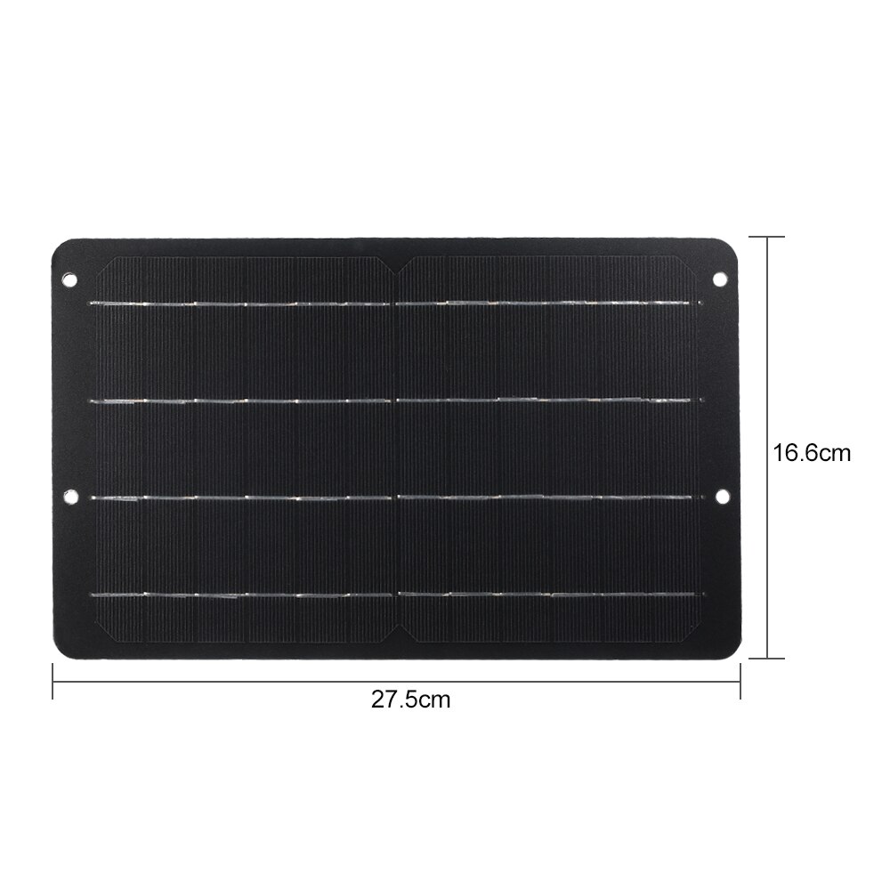 Høj konverteringsrate bil solpanel 6v 10w polykrystallinsk silicium solpanel biltilbehør