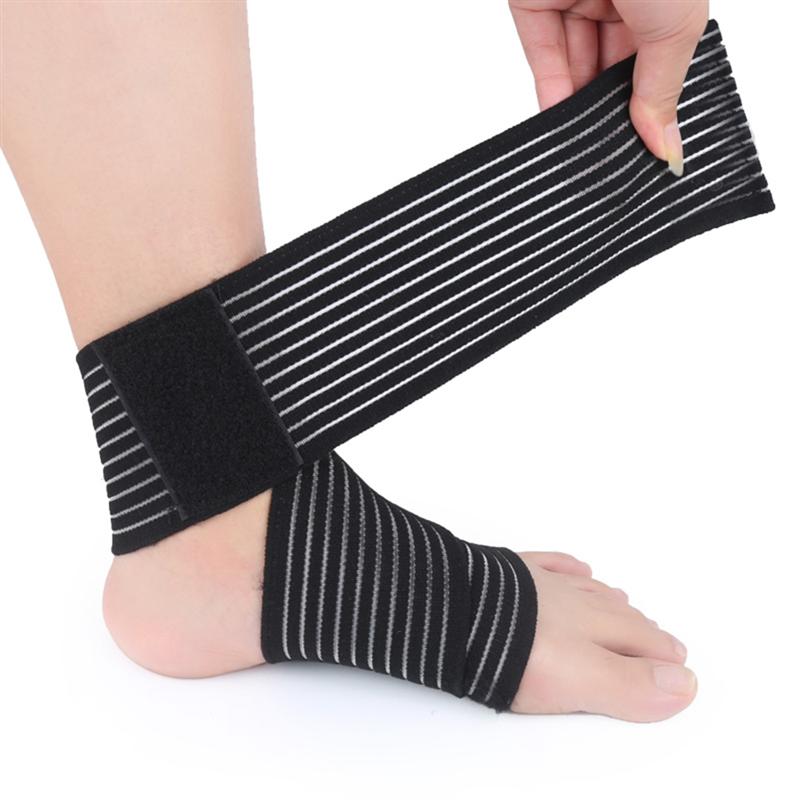 1pc cheville soutien orthèse extensible réglable élastique Nylon entorse Blet cheville enveloppes cheville pansement pour courir basket Football