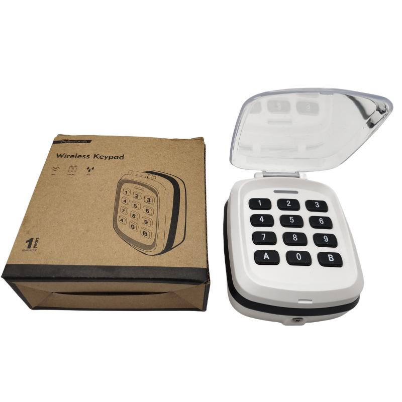 Waterproof Universal 12V 24VDC Metal Case Digital Wired Keypad for Garage Door, Gate Opener and Access Control Systems