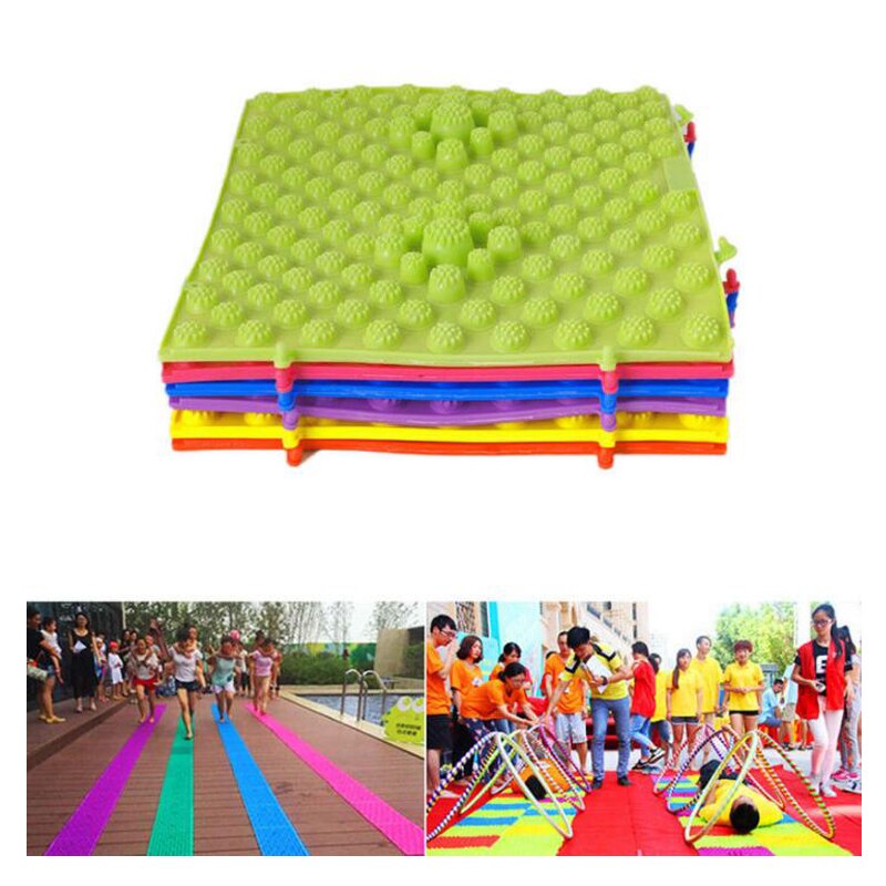 6 Stks/set Kids Fitness Speelgoed Sensorische Integratie Speelgoed Acupressuur Therapie Voetreflexologie Play Floor Mat Walking Massage