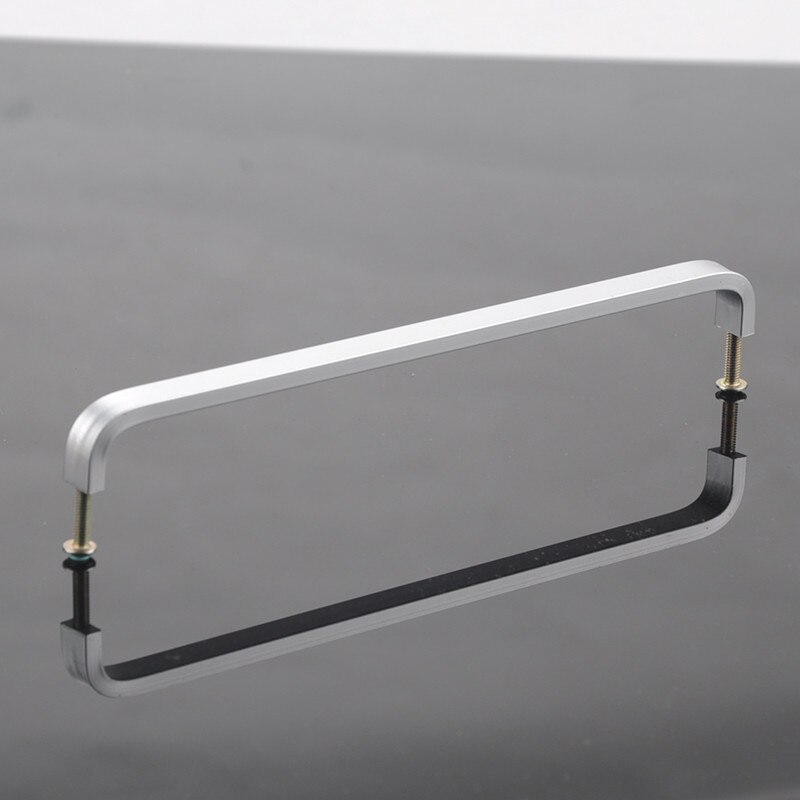 Moderne Garderobe Handgreep Massief/Holle Ruimte Aluminium Handvat Keuken Meubelen Pulls Lade Handvat 64Mm/96Mm/128Mm/160Mm/192Mm