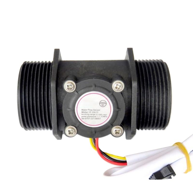 DN40 DN50 Water Flow Sensor Food-grade Switch Hall Effect Flowmeter Fluid Meter Counter Measurement Tools: DN50