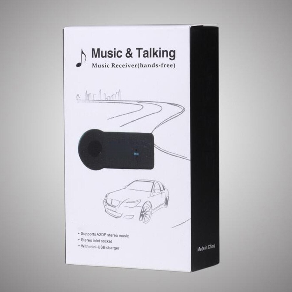 3.5mm Jack AUX Wireless Bluetooth-compatible Receiver Transmitter 3.0 Hands-free Call Adapter Car Audio Stereo Music Receiver