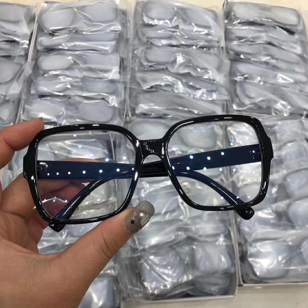 Q2021 briller gjennomsiktig innfatning merke brillerammer optikk briller klar linse kvinner menn kvinne  uv400