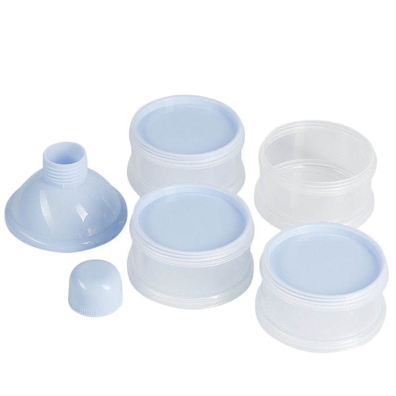 Baby Food Box Mix Container Food Container Milk Powder Container Reusable Formula Dispenser Snack Box Baby Food Storage Box