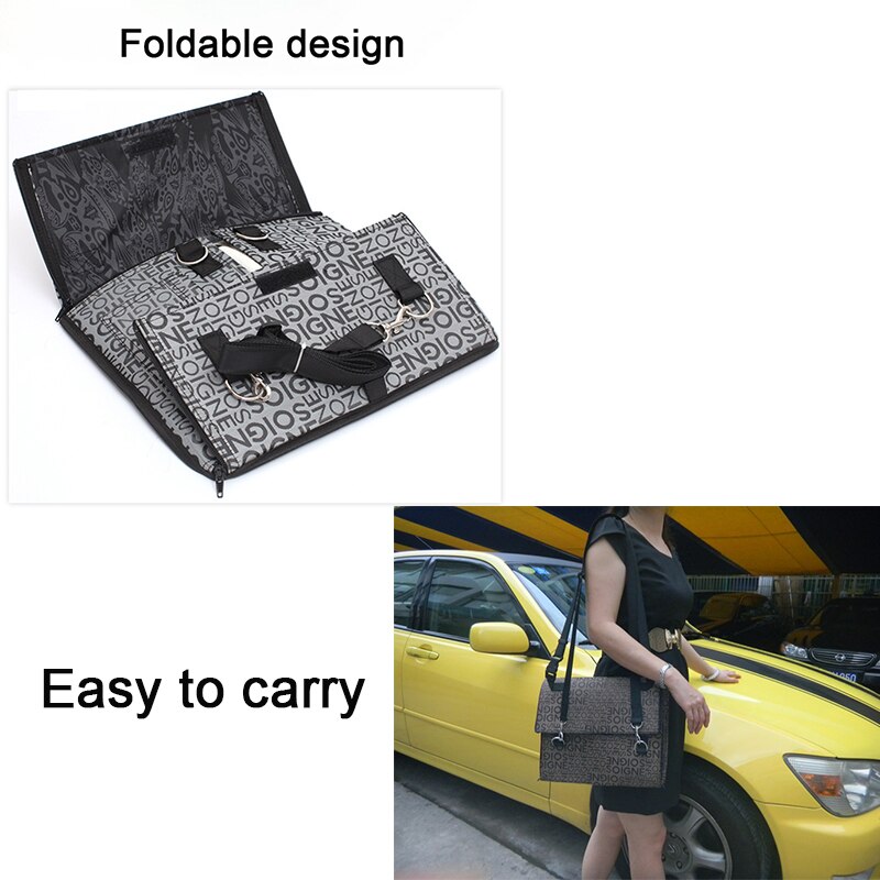Pet Dog Car Seat Carrier Foldable Portable Safety Multifunction Car Booster Travel Bed Waterproof Puppy Dog Travel Bed For Car