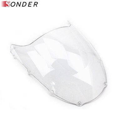 Motocykle szyby podwójne bańka części dla Kawasaki NINJA ZX9R ZX-9R ZX 9R 1998 1999 akcesoria 98 99: jasny