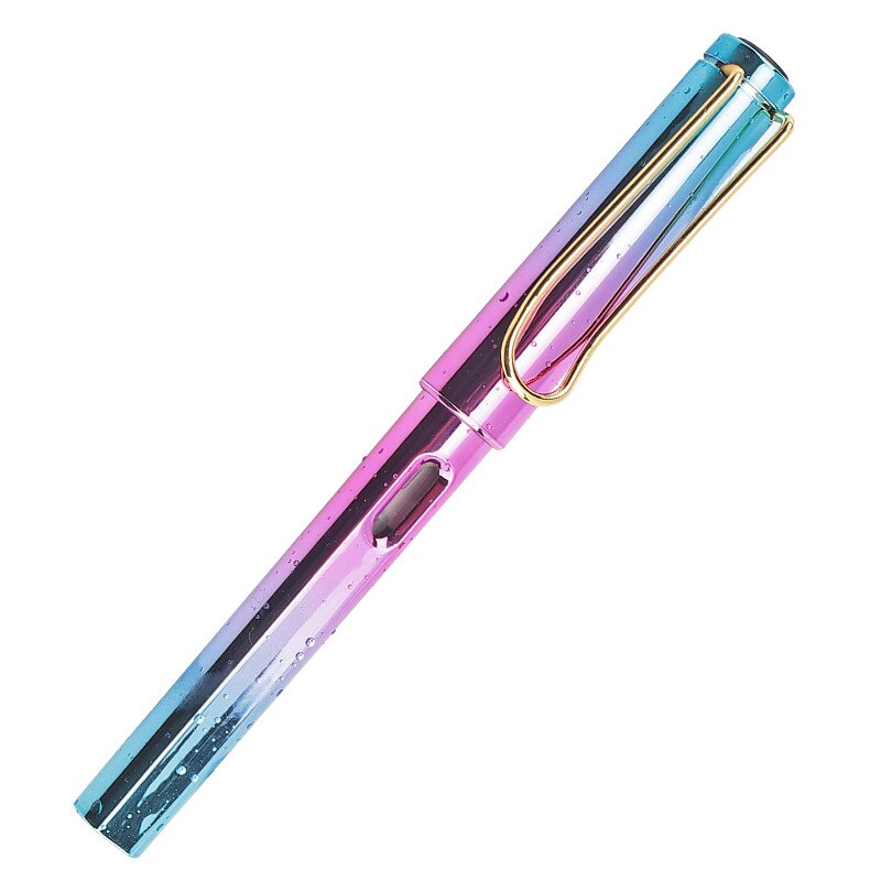 0.5/0.38mm Luxury Ink Sac Fountain Pens Refillable Calligraph Ink Pen for Kids Students Writing School Supplies Stationery