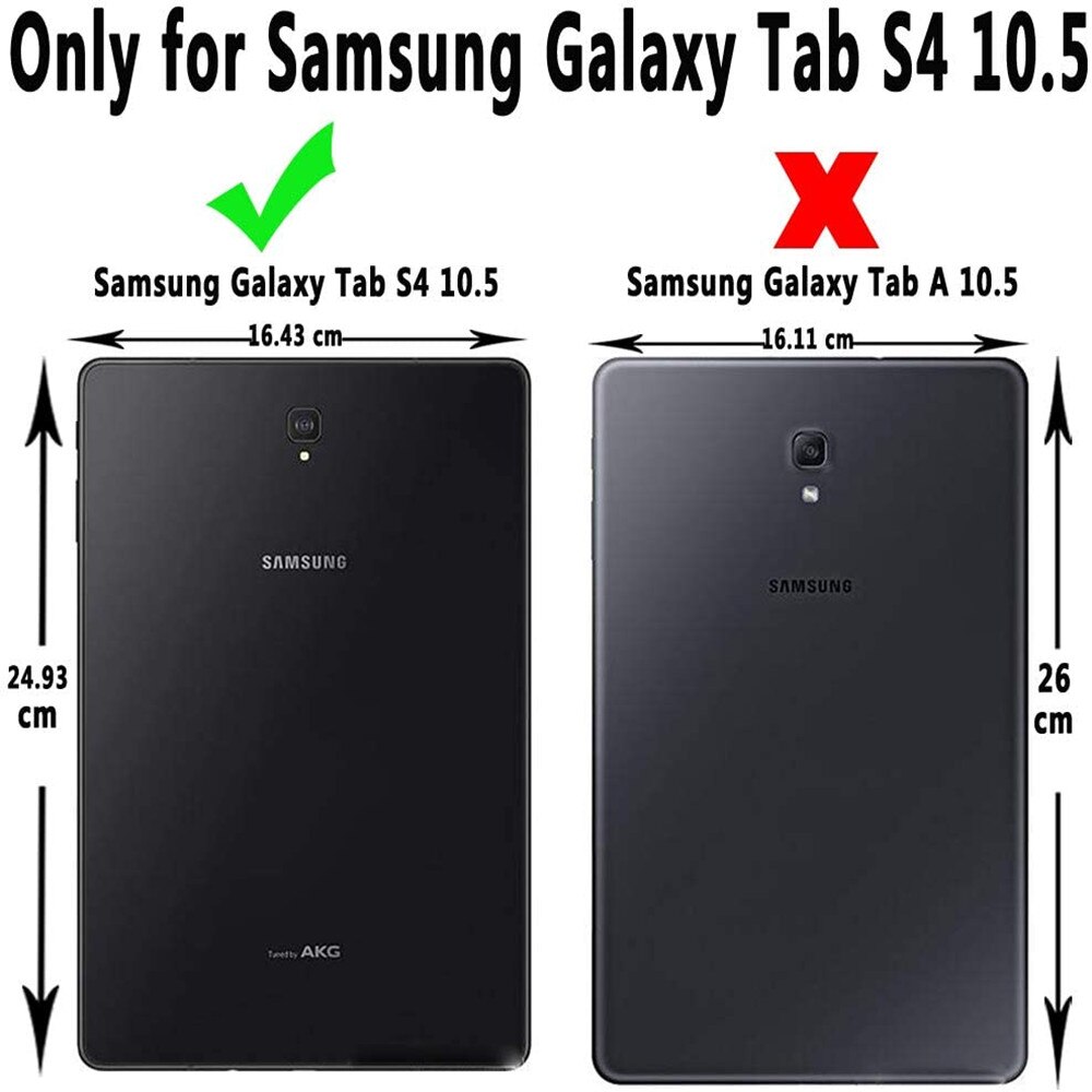Vidrio Templado 9H para Samsung Galaxy Tab S4, Protector de pantalla de 10,5 pulgadas T830 T835, película protectora HD antihuellas, sin burbujas