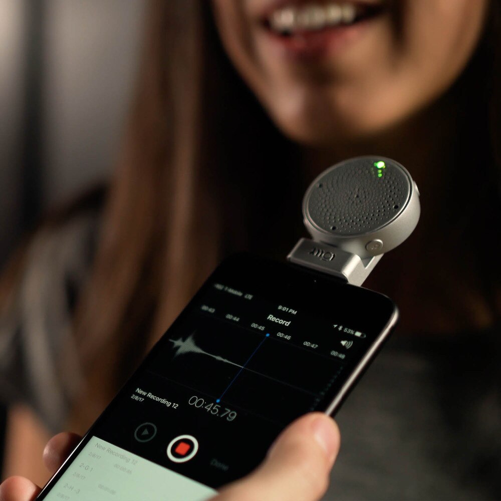 3D Stereo Mikrofon Für Telefon iOS 9 Zu 12 Geräte iPhone iPod Aufnahme Karaoke Mikrofon Drahtlose Professionelle Kondensator Mic
