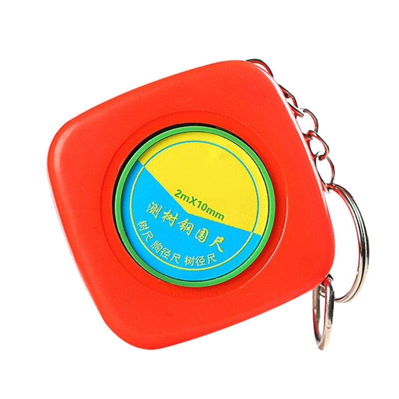 Tree Diameter Tape 2000 Mm Soft Retractable Measuring Tape Gardening Tree Ruler Meter Measuring