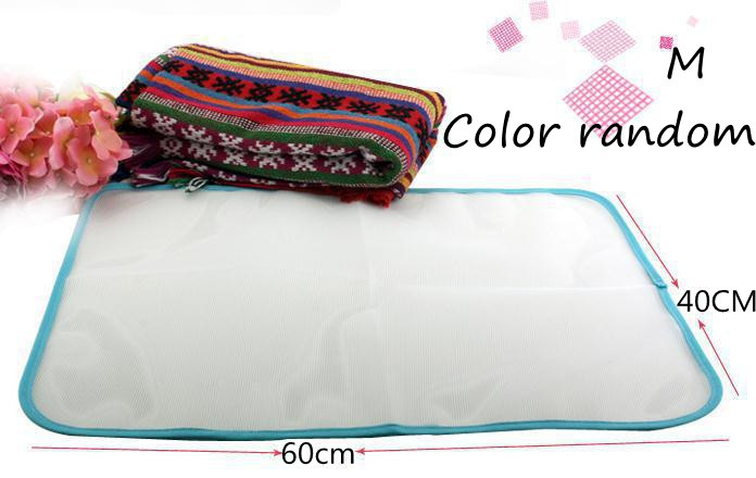 Cuscino da stiro in rete uso domestico isolamento termico protettivo stampa panno da stiro in rete protezione proteggi indumenti delicati Mini ferro da stiro: M  40 60CM
