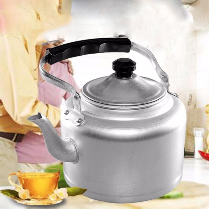 Extra Dikke Aluminium Pot Aluminium Ketel Grote Capaciteit 10 Liter Home Restaurant Theepot Gas Gasfornuis Universele Waterkoker